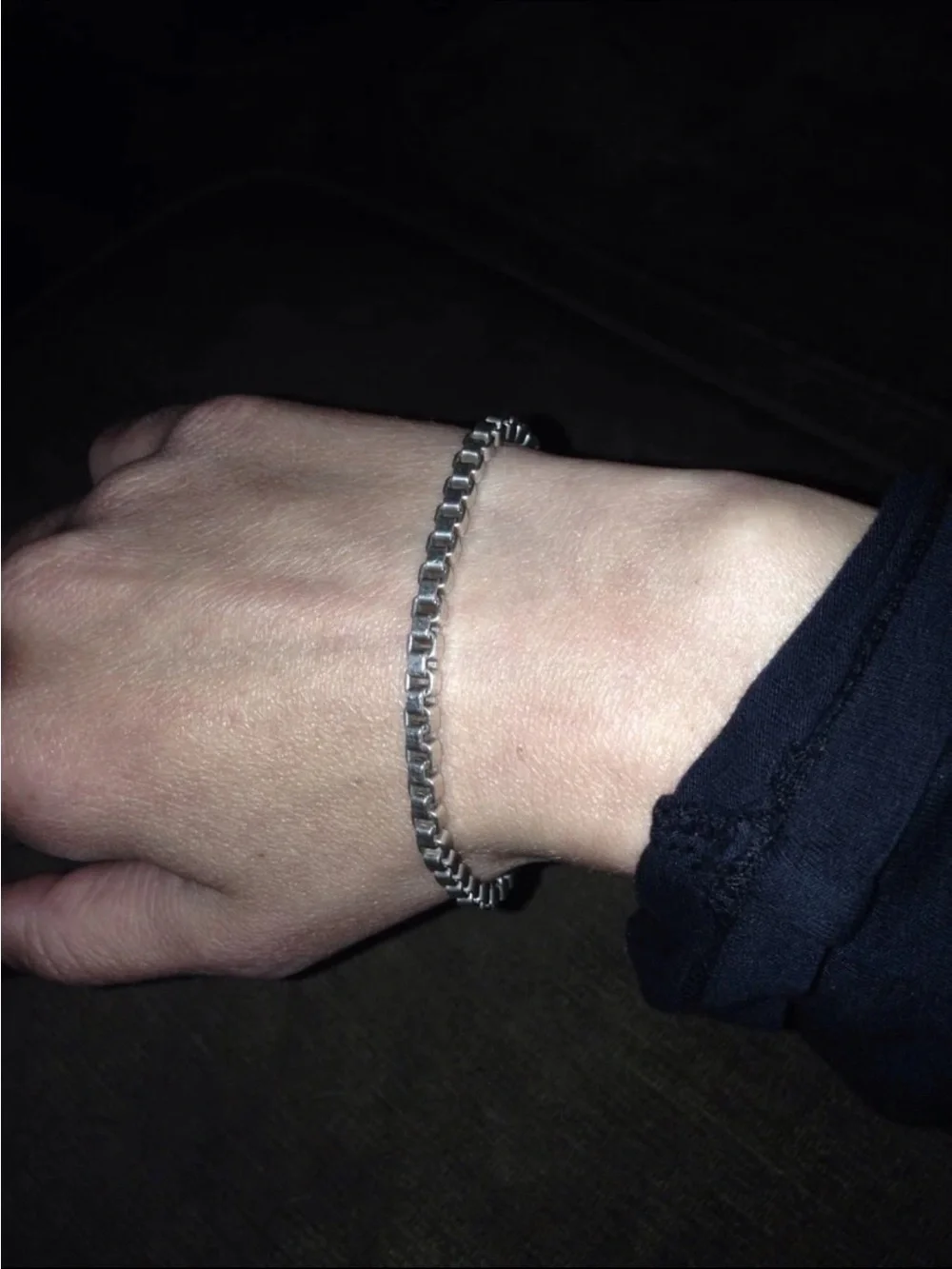 Used TIFFANY&Co. Tiffany Venetian Bracelet, 925 Sterling Silver